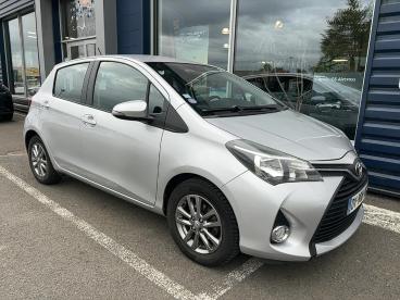 SPOTICAR Toyota Yaris 69 Vvt-i Dynamic Occasion - Citadine Essence Gris Clair - Saint Aubin Du Cormier - 1203982734_4