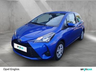 SPOTICAR Toyota Yaris 70 Vvt-i France 3p My19 Occasion - Citadine Essence Bleu Nebula - Englos - 1203987885_1