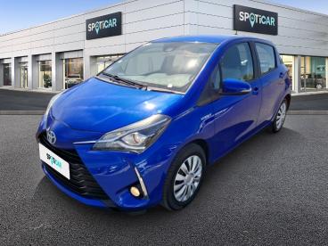 SPOTICAR Toyota Yaris Hybride 100h France Occasion - Citadine Hybride Bleu - Coutances - 1203992161_1
