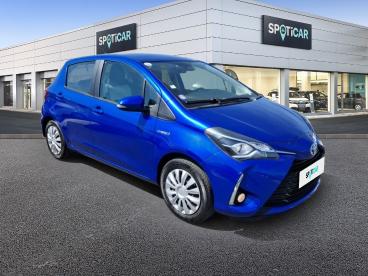 SPOTICAR Toyota Yaris Hybride 100h France Occasion - Citadine Hybride Bleu - Coutances - 1203992161_3