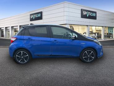 SPOTICAR Toyota Yaris 100h Dynamic 5p Occasion - Citadine Hybride Bleu Nebula - St Agathon - 1204001106_4