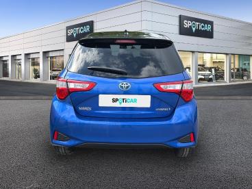 SPOTICAR Toyota Yaris 100h Dynamic 5p Occasion - Citadine Hybride Bleu Nebula - St Agathon - 1204001106_5