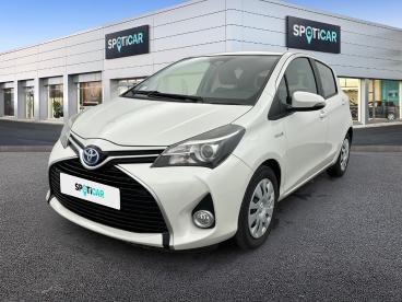 SPOTICAR Toyota Yaris Hybride 100h Dynamic Occasion - Citadine Hybride Blanc - Massy - 1204020279_1