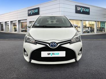 SPOTICAR Toyota Yaris Hybride 100h Dynamic Occasion - Citadine Hybride Blanc - Massy - 1204020279_2