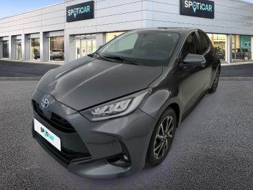 SPOTICAR Toyota Yaris Hybride 116h Iconic Occasion - Citadine Hybride Gris - Le Grand Quevilly - 1204028611_1