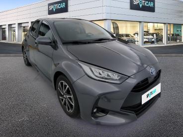SPOTICAR Toyota Yaris Hybride 116h Iconic Occasion - Citadine Hybride Gris - Le Grand Quevilly - 1204028611_3