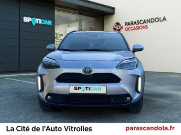SPOTICAR Toyota Yaris 116h Design Awd-i My22 Occasion - Citadine Hybride Gris Minéral Métallisé - Vitrolles - 1204042323_2