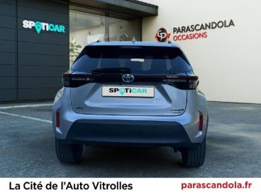 SPOTICAR Toyota Yaris 116h Design Awd-i My22 Occasion - Citadine Hybride Gris Minéral Métallisé - Vitrolles - 1204042323_5