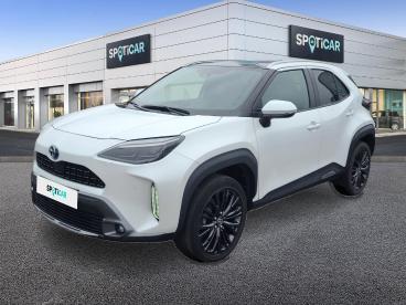 SPOTICAR Toyota Yaris 116h Trail Awd-i + Marchepieds My22 Occasion - Citadine Hybride Blanc Lunaire Premium Nacré - Arras - 1204078754_1