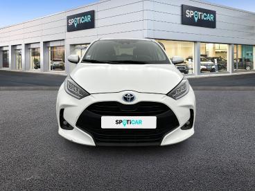 SPOTICAR Toyota Yaris Hybride 116h Design Occasion - Citadine Hybride Blanc - Velizy - 1204090147_2
