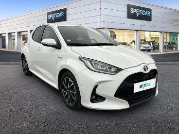SPOTICAR Toyota Yaris Hybride 116h Design Occasion - Citadine Hybride Blanc - Velizy - 1204090147_3