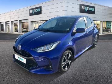 SPOTICAR Toyota Yaris 116h Design 5p Occasion - Citadine Hybride Bleu Kyanite (m) - Bourgoin Jallieu - 1204098573_1