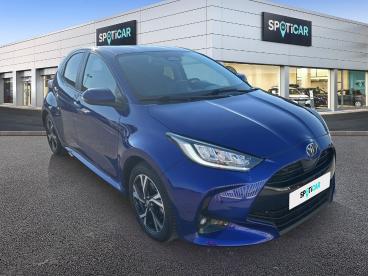 SPOTICAR Toyota Yaris 116h Design 5p Occasion - Citadine Hybride Bleu Kyanite (m) - Bourgoin Jallieu - 1204098573_3