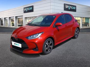 SPOTICAR Toyota Yaris 116h Design Occasion - Citadine Hybride Rouge - Pontarlier - 1204109568_1