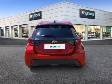 SPOTICAR Toyota Yaris 116h Design Occasion - Citadine Hybride Rouge - Pontarlier - 1204109568_5