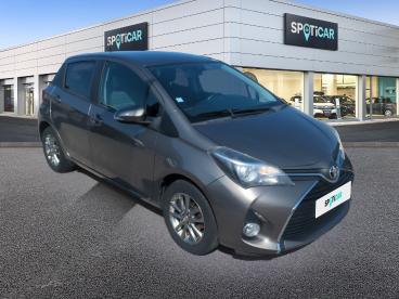 SPOTICAR Toyota Yaris 69 Vvt-i France 5p Occasion - Citadine Essence Gris Atlas - Tourlaville - 1204124183_3