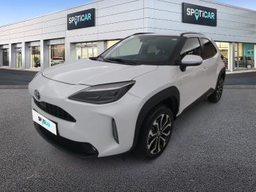 SPOTICAR Toyota Yaris Cross Hybride 116h 2wd Design Occasion - Citadine Hybride Blanc - Le Grand Quevilly - 1204126008_1