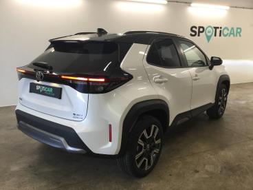 SPOTICAR Toyota Yaris 130h Trail Awd-i My26 Occasion - Citadine Hybride Blanc Lunaire Premium/toit Noir - Mende - 1204129605_4
