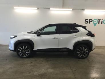 SPOTICAR Toyota Yaris 130h Trail Awd-i My26 Occasion - Citadine Hybride Blanc Lunaire Premium/toit Noir - Mende - 1204129605_5
