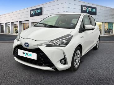 SPOTICAR Toyota Yaris Hybride Pro 100h France Business Occasion - Citadine Hybride Blanc - Montigny Le Bretonneux - 1204214747_1