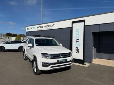SPOTICAR Volkswagen Amarok 3.0 V6 Tdi 224 Aventura 4motion 4x4 Permanent Bva Occasion - Pick-up Diesel Blanc - Caudan - 1203946757_1