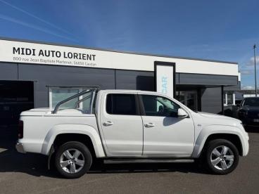 SPOTICAR Volkswagen Amarok 3.0 V6 Tdi 224 Aventura 4motion 4x4 Permanent Bva Occasion - Pick-up Diesel Blanc - Caudan - 1203946757_2