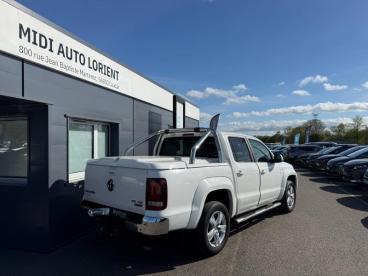 SPOTICAR Volkswagen Amarok 3.0 V6 Tdi 224 Aventura 4motion 4x4 Permanent Bva Occasion - Pick-up Diesel Blanc - Caudan - 1203946757_3