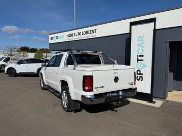 SPOTICAR Volkswagen Amarok 3.0 V6 Tdi 224 Aventura 4motion 4x4 Permanent Bva Occasion - Pick-up Diesel Blanc - Caudan - 1203946757_4