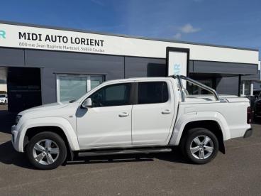 SPOTICAR Volkswagen Amarok 3.0 V6 Tdi 224 Aventura 4motion 4x4 Permanent Bva Occasion - Pick-up Diesel Blanc - Caudan - 1203946757_5