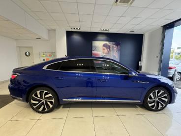 SPOTICAR Volkswagen Arteon 1.4 Ehybrid Rechargeable Opf 218 Dsg6 R-line Occasion - Berline Hybride Rechargeable Bleu - Buchelay - 1203688409_2