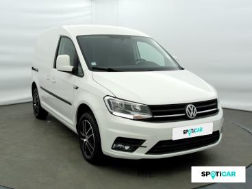 SPOTICAR Volkswagen Caddy 2.0 Tdi 102ch Business Line Dsg6 Occasion - Utilitaire Diesel Blanc Candy - Albertville - 1203803648_3