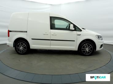 SPOTICAR Volkswagen Caddy 2.0 Tdi 102ch Business Line Dsg6 Occasion - Utilitaire Diesel Blanc Candy - Albertville - 1203803648_4