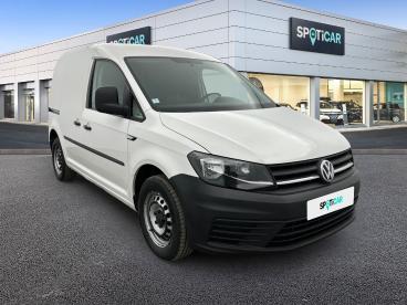 SPOTICAR Volkswagen Caddy Van 2.0 Tdi 75 Bvm5 Business Line Occasion - Utilitaire Diesel Blanc - Boulogne Billancourt - 1203876061_3