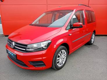 SPOTICAR Volkswagen Caddy  Occasion - Familiale Essence Rouge - Montargis - 1203915938_1