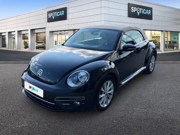 SPOTICAR Volkswagen New Beetle Coccinelle Cabriolet 2.0 Tdi 110 Bmt Dsg7 Design Occasion - Coupé-cabriolet Diesel Black - Besancon - 1203915816_1