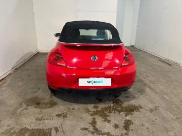 SPOTICAR Volkswagen New Beetle Coccinelle Cabriolet 2.0 Tdi 110ch Bluemotion Technology Fap Occasion - Coupé-cabriolet Diesel Rouge Tornado / Capote Noire - Bollene - 1203663702_5