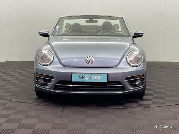 SPOTICAR Volkswagen New Beetle Coccinelle Cabriolet 1.2 Tsi 105 Bmt Denim Occasion - Coupé-cabriolet Essence Gris Clair - Montevrain - 1203665813_2