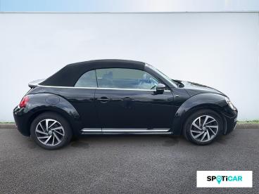 SPOTICAR Volkswagen New Beetle Coccinelle Cabriolet 1.2 Tsi 105ch Bluemotion Technology Design Occasion - Coupé-cabriolet Essence Noir Intense / Capote Noire - Narbonne - 1203908386_4