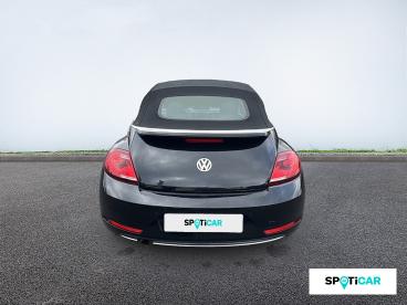 SPOTICAR Volkswagen New Beetle Coccinelle Cabriolet 1.2 Tsi 105ch Bluemotion Technology Design Occasion - Coupé-cabriolet Essence Noir Intense / Capote Noire - Narbonne - 1203908386_5