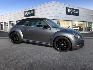 SPOTICAR Volkswagen New Beetle Coccinelle Cabriolet 1.6 Tdi 105ch Fap Vintage Occasion - Coupé-cabriolet Diesel Gris Platine / Capote Noire - Anthy-sur-leman - 1204153371_3