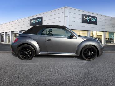SPOTICAR Volkswagen New Beetle Coccinelle Cabriolet 1.6 Tdi 105ch Fap Vintage Occasion - Coupé-cabriolet Diesel Gris Platine / Capote Noire - Anthy-sur-leman - 1204153371_4