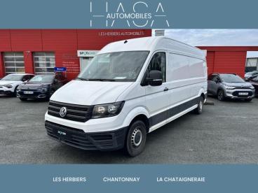 SPOTICAR Volkswagen Crafter 35 L4h3 2.0 Tdi 177ch Business Traction Occasion - Utilitaire Diesel Blanc Pur (r9010) - Les Herbiers - 1203850408_1