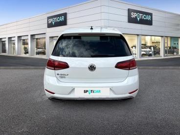 SPOTICAR Volkswagen Golf E-golf 136ch Occasion - Berline Electrique Blanc Pur - Ales - 1203989902_5