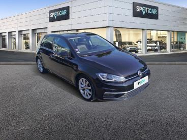 SPOTICAR Volkswagen Golf 1.5 Tsi 150 Evo Dsg7 Carat Occasion - Berline Essence Noir - Sille le guillaume - 1203543923_3