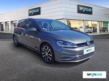 SPOTICAR Volkswagen Golf 1.5 Tsi Evo 150ch Carat 5p + Phares 100% Led/jante Occasion - Berline Essence Gris Indium - Chambray Les Tours - 1203659682_3