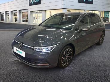 SPOTICAR Volkswagen Golf 1.5 Etsi Opf 150ch Style Dsg7 Occasion - Berline Hybride Gris Dauphin Métallisée - Nice - 1203731228_1