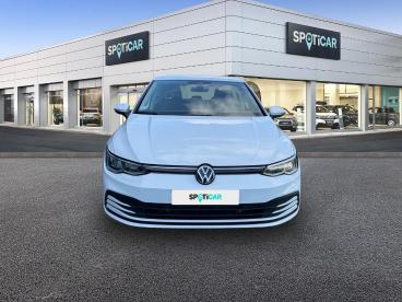 SPOTICAR Volkswagen Golf 2.0 Tdi 116ch Life Plus Occasion - Berline Diesel Blanc Oryx Nacrée - Pont L Abbe - 1203750110_2