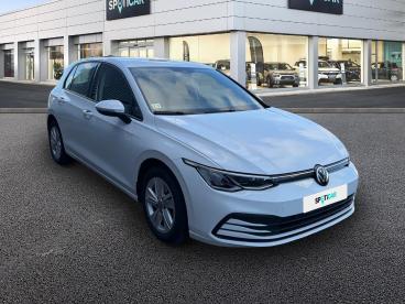SPOTICAR Volkswagen Golf 2.0 Tdi 116ch Life Plus Occasion - Berline Diesel Blanc Oryx Nacrée - Pont L Abbe - 1203750110_3