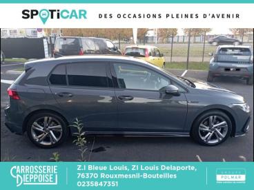 SPOTICAR Volkswagen Golf 1.5 Etsi Opf 150ch R-line Dsg7 Occasion - Berline Hybride Gris - Rouxmesnil-bouteilles - 1203752876_4