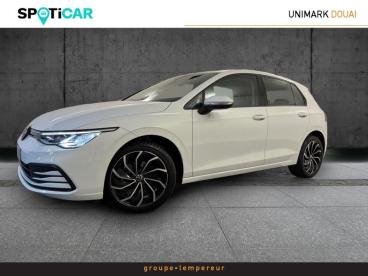 SPOTICAR Volkswagen Golf 1.5 Tsi Act Opf 130ch Life Business 1st Occasion - Berline Essence Blanc Pur - Dechy - 1203828435_1